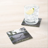 Zwans op Loch Lomond Kartonnen Onderzetters (Insitu)