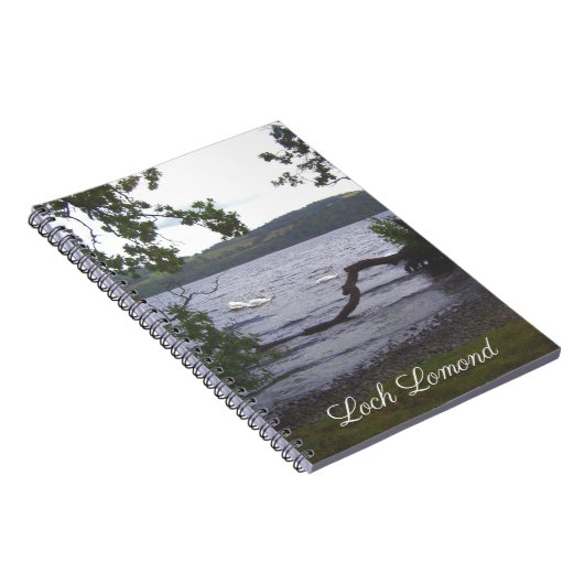 Zwans op Loch Lomond Notitieboek (Rechterzijde)