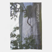 Zwans op Loch Lomond Theedoek (Verticaal)