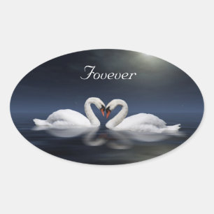 Zwans Ovale Sticker