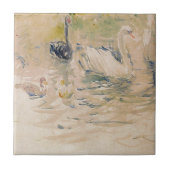 Zwans van Berthe Morisot Tegeltje (Voorkant)