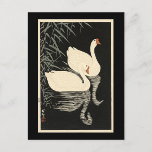  Zwans van Ohara Koson Briefkaart