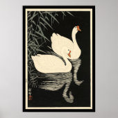  Zwans van Ohara Koson Poster (Voorkant)