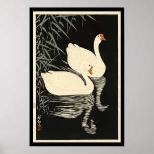 Zwans van Ohara Koson Poster