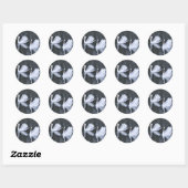 Zwans van Versailles Ronde Sticker (Vel)