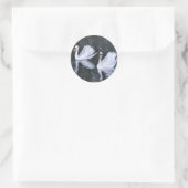 Zwans van Versailles Ronde Sticker (Tas)