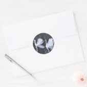 Zwans van Versailles Ronde Sticker (Envelop)