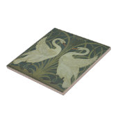 Zwans van Walter Reed 1875 Tegeltje (Zijkant)