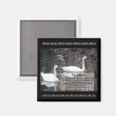 Zwans-ware vrienden magneet (Voorkant / Achterkant)