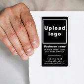 Zwar etiket voor verzending van bedrijfsmerk op po