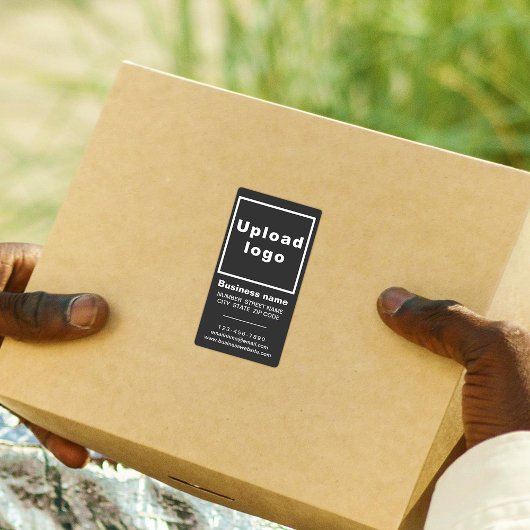 Zwar etiket voor verzending van bedrijfsmerk op po