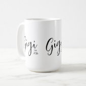 Zwar Schrift Gigi Opgericht Koffiemok (Voorkant links)