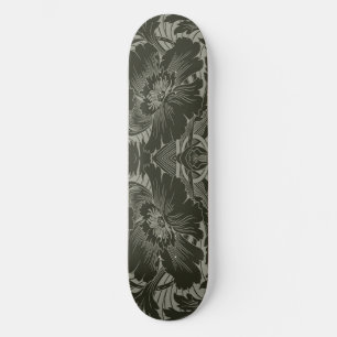 Zwar skateboard met bloemen