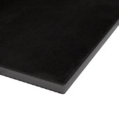 Zwarte 4 Luxe Glasplaat Gouden Parkiet Snijplank (Hoek)