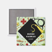 Zware Afstudeerder-congraties Magneet (Voorkant / Achterkant)