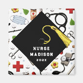 Zware Afstudeerder-congraties Magneet (Voorkant)