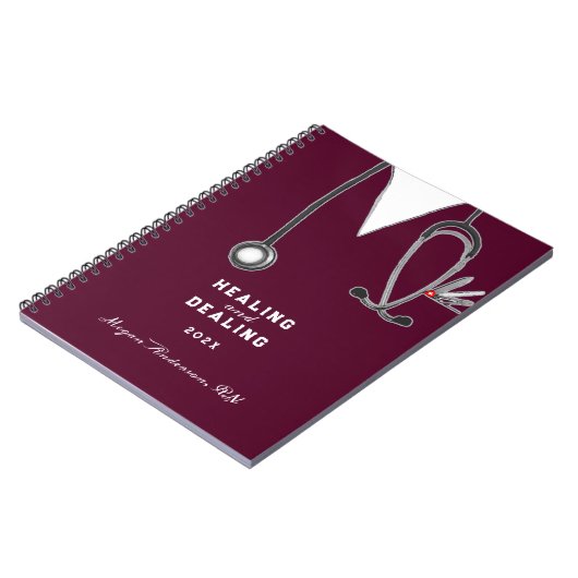 Zware Afstuderen Cadeauideeën Notitieboek (Linkerzijde)