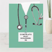 Zware Afstuderen-congraties Kaart (Voorkant)