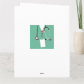 Zware Afstuderen-congraties Kaart (Achterkant)