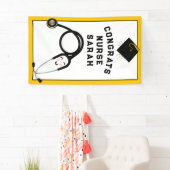 Zware Afstuderen-congraties Spandoek (Insitu)