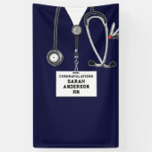 Zware Afstuderen-congraties Spandoek (Verticaal)