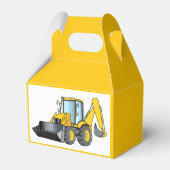 Zware apparatuur: Backhoe Bedankdoosjes (Achterkant)