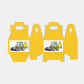 Zware apparatuur: Backhoe Bedankdoosjes (Uitgevouwen)