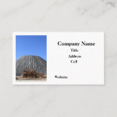 Zware apparatuur bouwen visitekaartje (Voorkant)