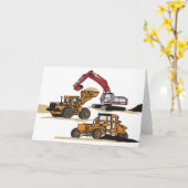 Zware apparatuur kaart (Gele Bloem)