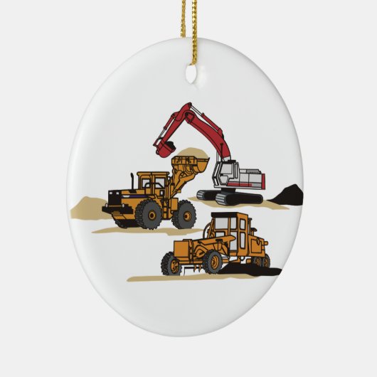 Zware apparatuur keramisch ornament (Rechts)