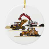 Zware apparatuur keramisch ornament (Voorkant)