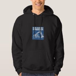 Zware Apparatuur Operator Blauwdruk Hoodie