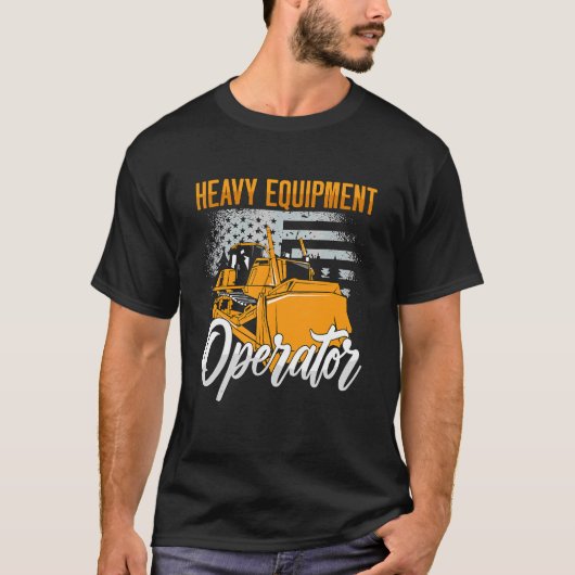 Zware Apparatuur Operator Bouwvoertuigen Bul T-shirt (Voorkant)