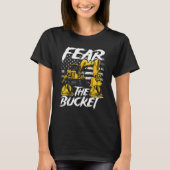 Zware Apparatuur Operator Graafmachine Operator Ma T-shirt (Voorkant)