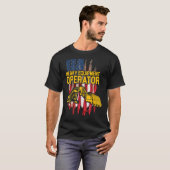 Zware apparatuur Operator Plannen Driver 1 T-shirt (Voorkant volledig)