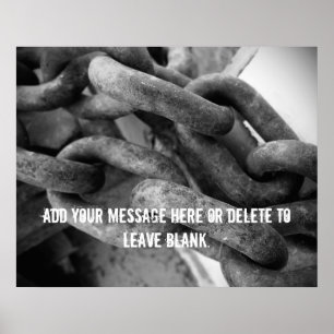 Zware apparatuur Poster