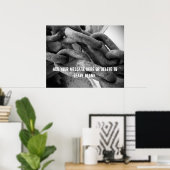 Zware apparatuur Poster (Thuiskantoor)