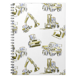 Zware apparatuur spiraalnotitieboek voor werk notitieboek