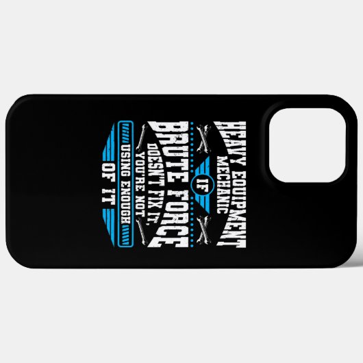 Zware apparatuur Technicus Zware dienst Case-Mate iPhone Case (Achterkant (horizontaal))