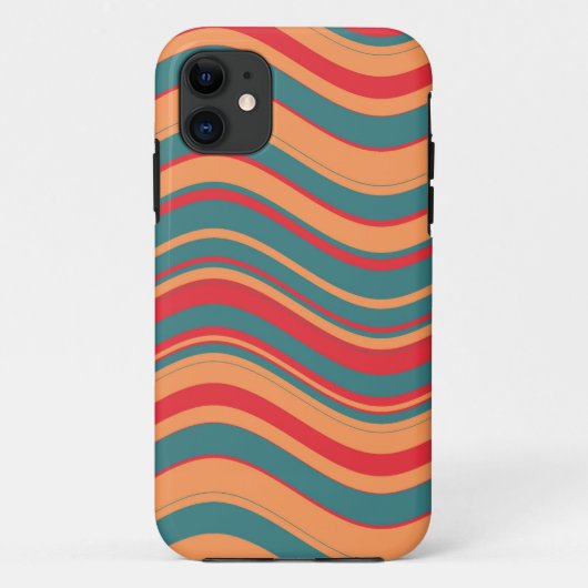Zware band (rood, roze, blauw) Case-Mate iPhone case (Achterkant)