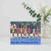 ZWARE BEAUTIES BRIEFKAART (Staand voorkant)