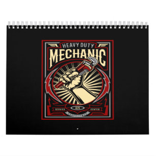 zware bedrijfsmechanica kalender
