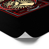 zware bedrijfsmechanica poster (Hoek)