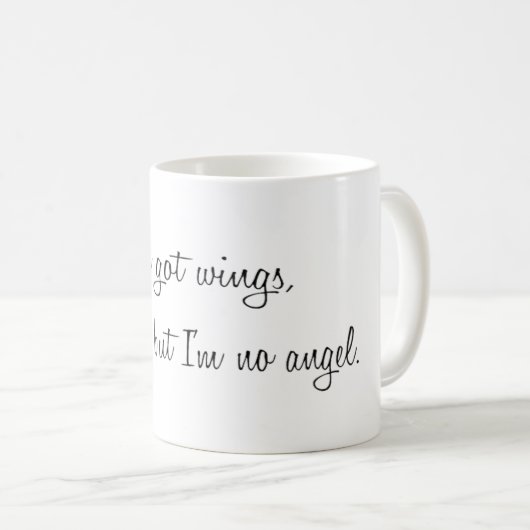 Zware begeleidende Mok koffie (Voorkant rechts)