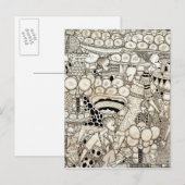 Zware belasting 2 briefkaart (Voorkant / Achterkant)