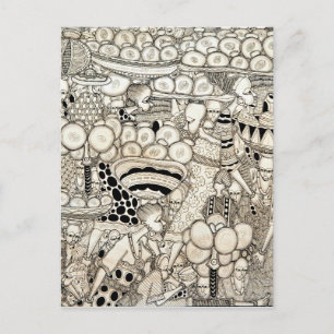 Zware belasting 2 briefkaart