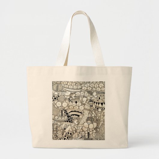 Zware belasting 2 grote tote bag (Voorkant)