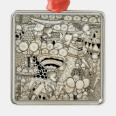 Zware belasting 2 metalen ornament (Voorkant)