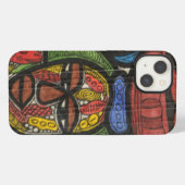 Zware belasting 3 iPhone hoesje (Achterkant horizontaal)