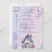 Zware betoverende tuinroze Paarse verjaardag Kaart (Voorkant)